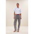 By-bar pixie chambray blouse, light blue