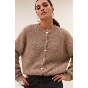 By-Bar  cleo natural cardigan 