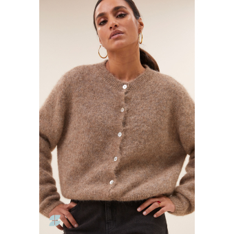 By-Bar  cleo natural cardigan 