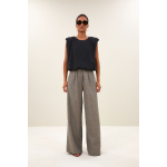 By-bar benji melange pants, charcoal melee
