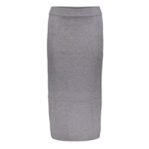 Geisha skirt nit, grey melange