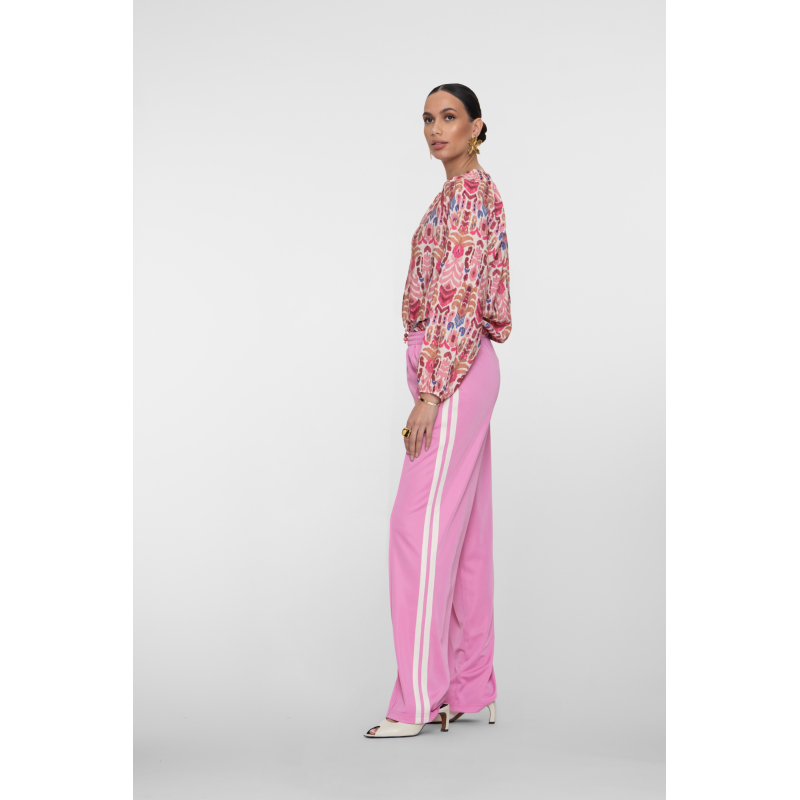 Geisha Track pants, pink