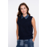 Geisha Spencer denim collar