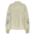 Nukus Milanova Blouse, Offwhite/Blue