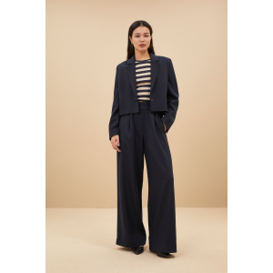 By-Bar benji stripe pant, dark navy