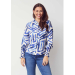 ISAY Ane Smock Shirt  blauw