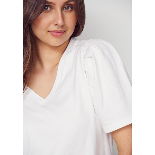 ISAY Tinni V-Neck T-Shirt - wit