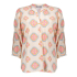 Geisha top, sand/pink