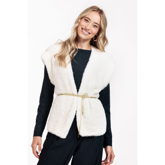 Studio Anneloes  Marly fluffy waistcoat - kit