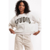 Studio Anneloes  Puck logo sweater - grey melange