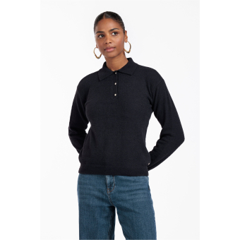 Studio Anneloes Prissa mink polo - dark blue