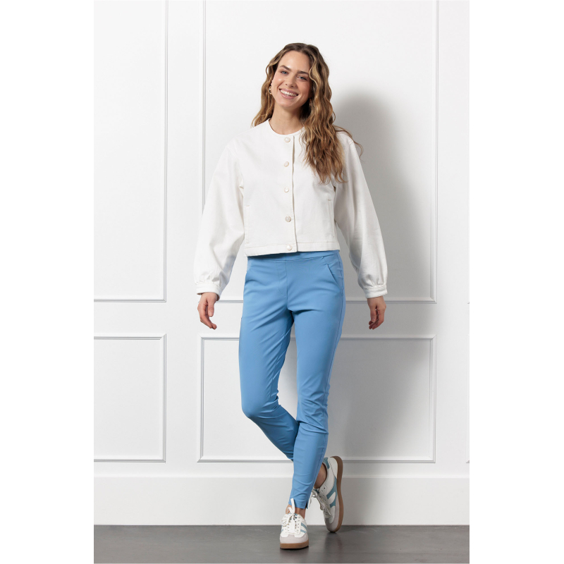 Studio Anneloes  Anne trousers - mid blue