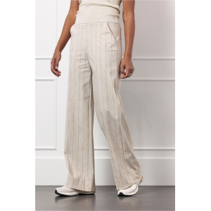 Studio Anneloes Lexie pinstripe trousers - kit/black Studio Anneloes Lexie pinstripe trousers - kit/black