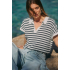 Studio Anneloes  Drew stripe ssl pullover