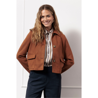 Studio Anneloes  Lennon suedine jacket