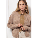 Studio Anneloes  Bibi mohair cardigan - latte