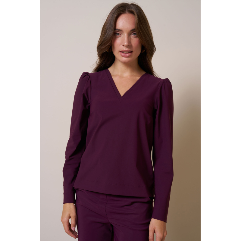 Studio Anneloes  Lola top - blackberry