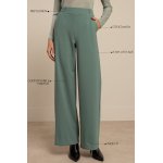 Studio Anneloes  Lexie bonded trousers - dark sage green