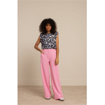 Studio Anneloes Luz twill trousers - pop pink