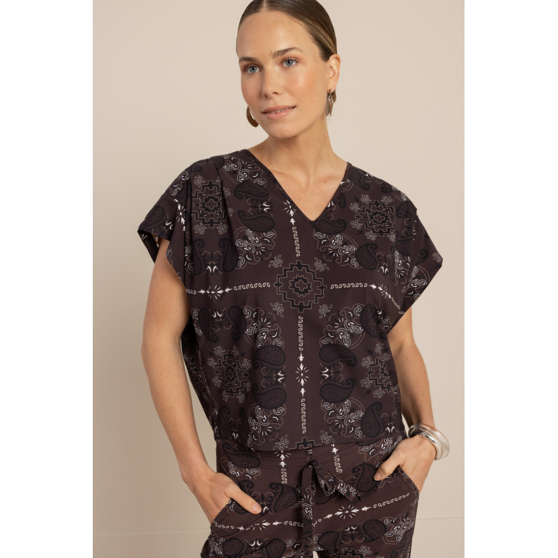 Studio Anneloes  Renske paisley top