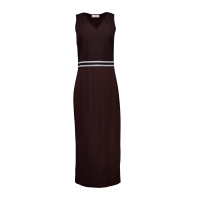 Studio Anneloes  Tirza tape dress - espresso