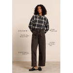 Studio Anneloes  Babet denim trousers bruin