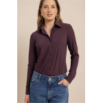 Studio Anneloes Poppy blouse aubergine