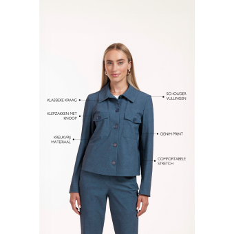 Studio Anneloes  Claire denim jacket - jeans