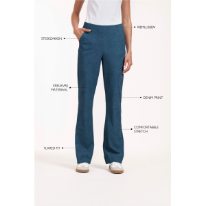 Studio Anneloes  Flair denim trousers - jeans