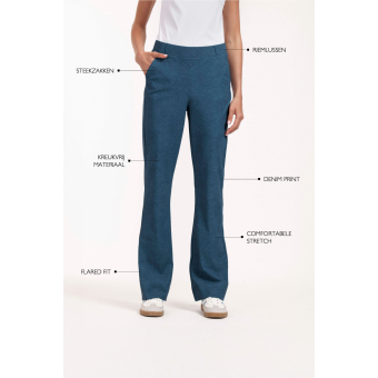 Studio Anneloes  Flair denim trousers - jeans