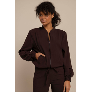 Studio Anneloes  Benja bomber jacket - espresso