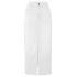 YAYA Denim maxi skirt w.slit, off white