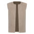 Nukus Jillian Gilet Sand/Brown 