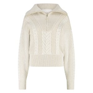 Nukus Clair Pullover Zipper, sand