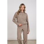Nukus annelynn blouse paillet taupe