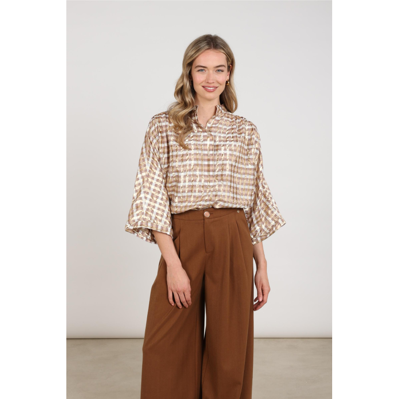 Nukus Maya Blouse Check