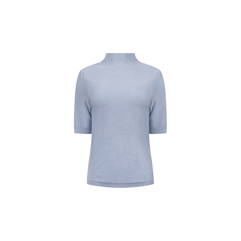 Nukus linsy pullover SS sky