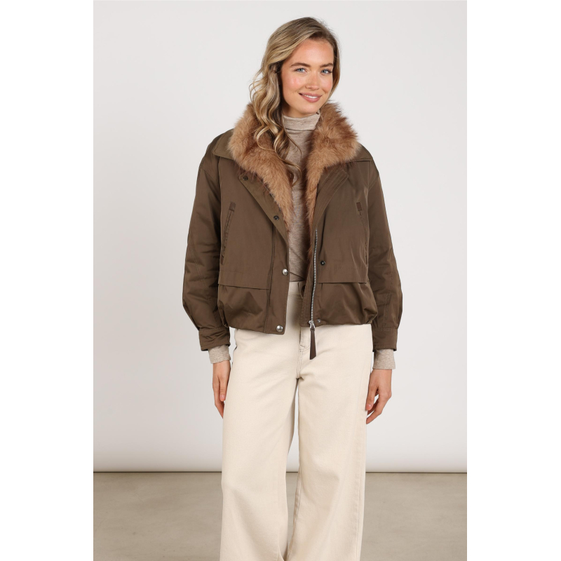 Nukus paula jacket moss