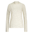 Nukus Puck Top Leaf Paillet, off white