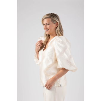 Nukus Delilah Blouse Off White