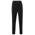 YAYA Woven high waist trousers, black