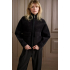 YAYA Knitted jacket with pockets, anthracite