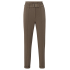 YAYA Woven high waist trousers, falcon brown