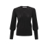 YAYA Lurex pointelle sweater