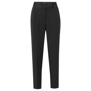 YAYA Woven high waist trousers, black