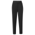 YAYA Woven high waist trousers, black