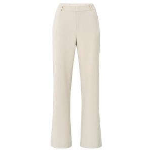 YAYA Woven wide leg trousers, pumice stone beige 