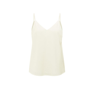 YAYA Singlet with lace, off white