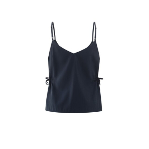 YAYA Strappy top with drawstrings, total eclipse blue YAYA Strappy top with drawstrings, total eclipse blue