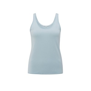 YAYA Singlet with low neckline, baby blue